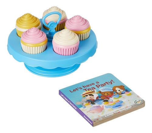 Juguetes Verdes Juego De Cupcakes Y Libro De Fiesta De Té