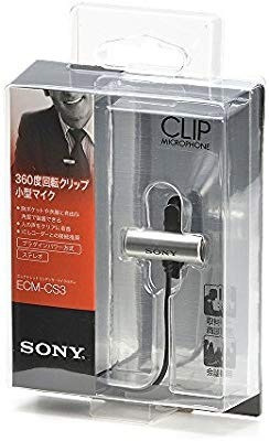 Microfone Sony Ecm-cs3 - Stereo Promoção