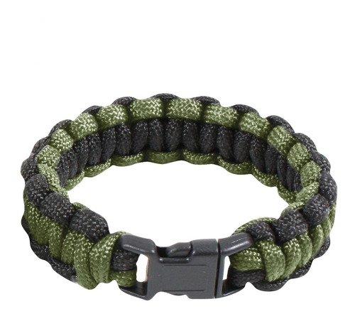 Manilla Paracord Oliva / Negro 8 PuLG Rothco