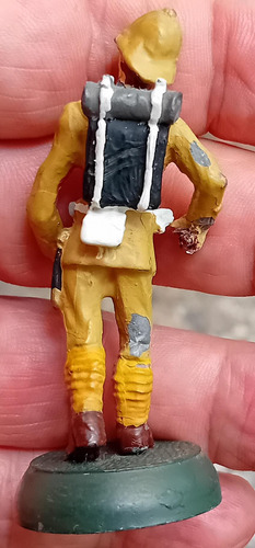 Soldado De Plomo Almirall Palou Modelo 8 Marrón Claro (Usado)