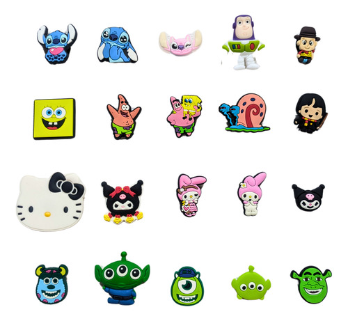 Pines X100 Pins Pin Para Gomon Zueco Accesorios De Moda Mix Pines