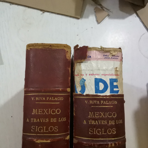 México A Través De Los Siglos Tomos 4 Y 5 Editorial Herreria (Usado)