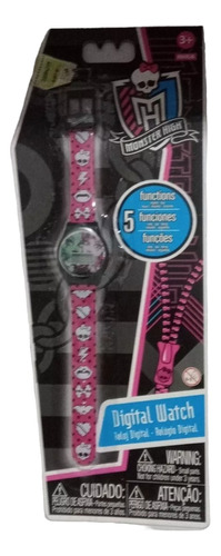 Reloj Digital Monster High Original De Colección Nena 