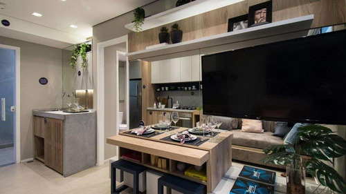 Imagem 14 de 29 de Compre Seu Apartamento Em Obras No Condomínio Plug Morumbi Com 35,23 M² | Paraíso Do Morumbi, São Paulo | Sp - Apo324523v