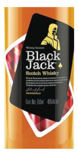 Paquete De 3 Whisky Black Jack 750 Ml