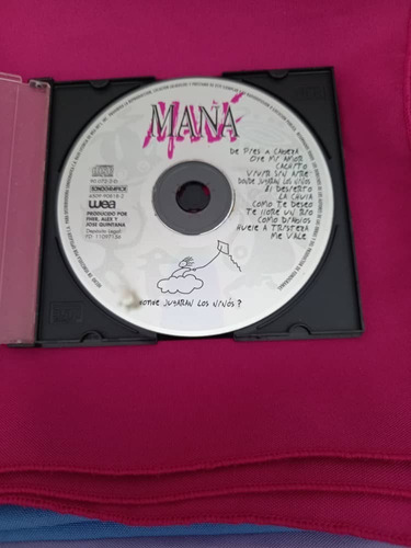 C D Musical - Mana - 12 Temas - Leerlos En El Cd