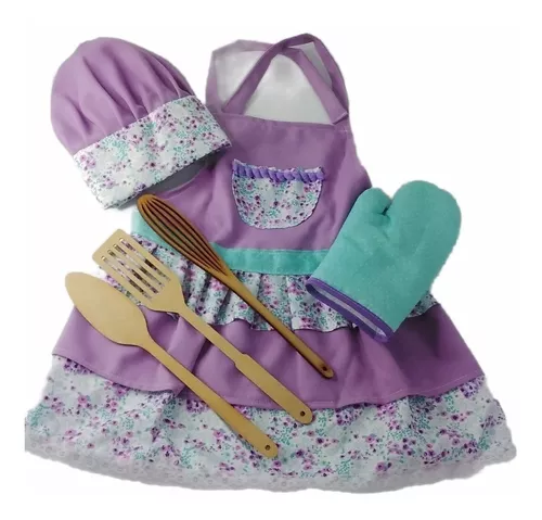 Set de cocinero con delantal, gorro y manopla Kit minichef El Corte Inglés  · El Corte Inglés · El Corte Inglés