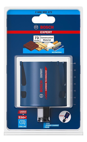 Serra Copo Bosch Expert Construction Material 73 Mm, 2 7/8