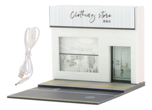 Diseño De Modelo En Miniatura De Figura De Tienda De Ropa