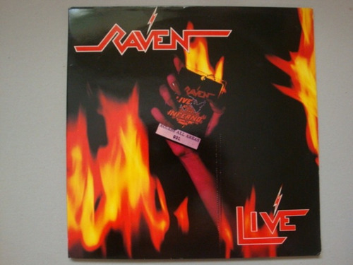 Raven  Live At The Infern Lp Vinilo Usa 84 Hh