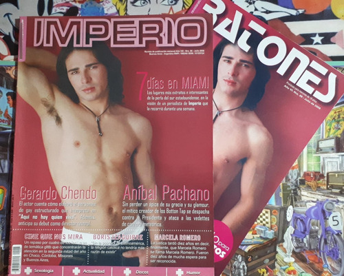 Revista Imperio #69 2008 Pachano Transexual Marcela Romero