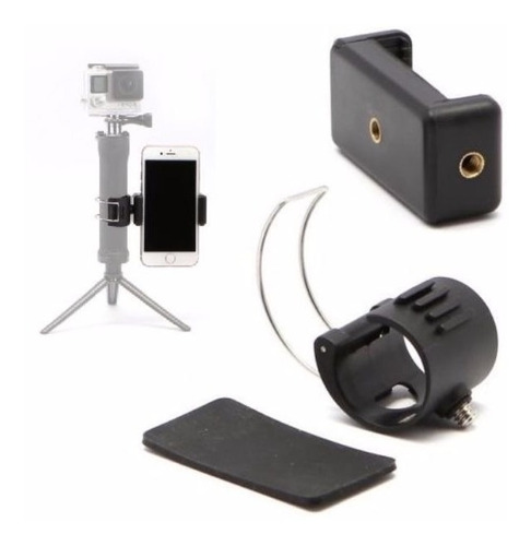 Selfie Stick Monopod 3 Way Gopro + Soporte Celular Universal