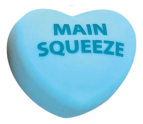 Squishy Corazon  Main Squeeze  Azul
