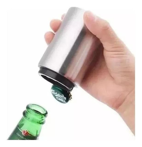 Abridor De Botellas De Cerveza Automático - Verde