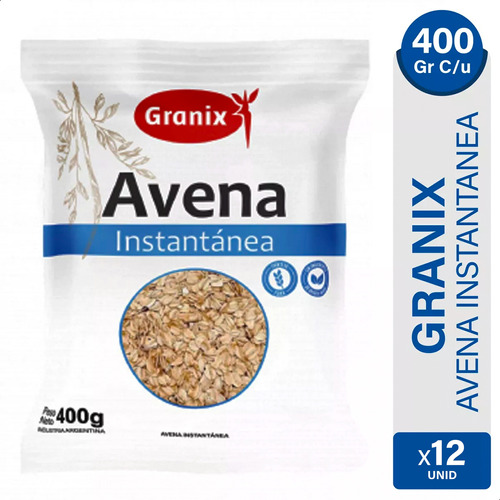 Avena Instantanea Granix Pack X12 Unidades - 01mercado