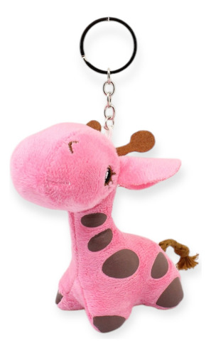 Peluche Llavero Jirafita Rosa Ranizzima