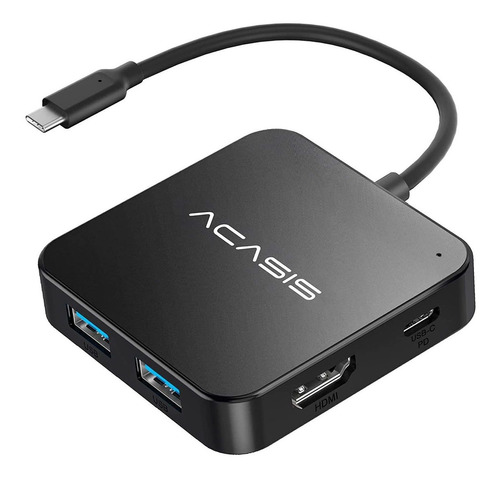 Hub Usb C, Concentrador Usb Tipo C Multipuerto Con Hdmi 4k,