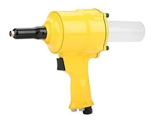 Hyuduo Air Rivet Gun, Pneumatic Riveter Pistol Type Grip Hea