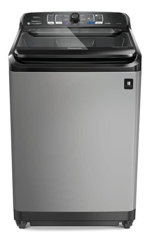 Máquina de lavar automática Panasonic NA-F120B1T titânio 12kg 220 V