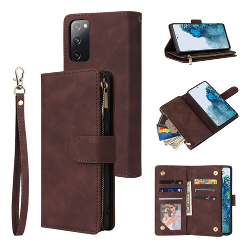 Funda Multifuncional Con Cremallera Para Samsung S21/note10+