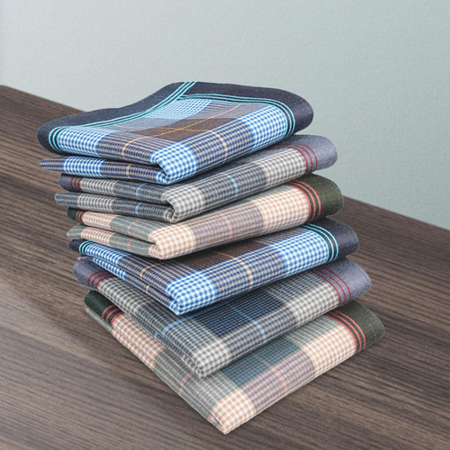 3 X 6pcs Fashion Handkerchief Hankies Wipe The Sweat Towels