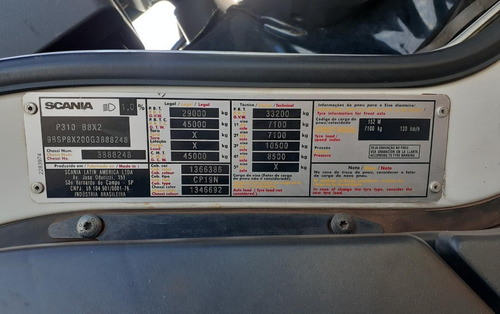 Scania P310 B8x2