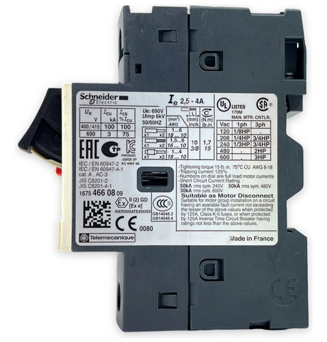 Gv2me08 Schneider Electric Interruptor
