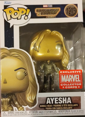 Funko Pop! Guardianes De La Galaxia Vol.3 #1215: Ayesha Mc