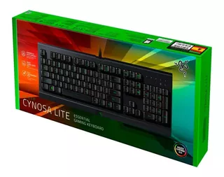 Teclado Razer Cynosa Lite + Essential Membrane Chroma Black