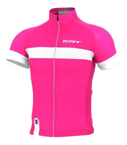 Imagem 1 de 4 de Camisa De Ciclismo Ert - Classic Stripe Pink