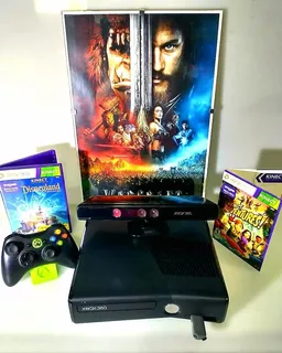 Xbox 360 Consola C/ Kinect Y Juegos. Envio Gratis !!!!