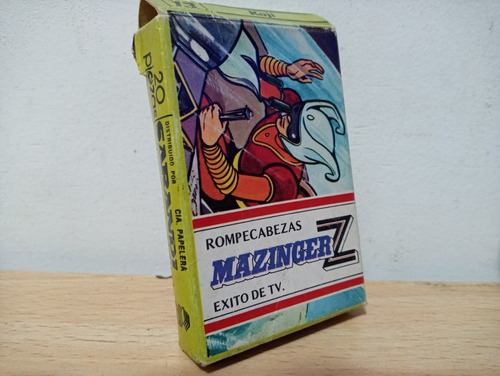Mazinger Z Rompecabezas Robot Antiguo Original Completo N°13