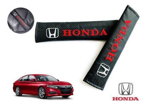 Par Almohadillas Cubre Cinturon Honda Accord Sedan 2018-2020
