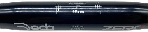 Manillar compacto Deda Elementi Zero 1 Rhm de 31,7 mm x 440 mm