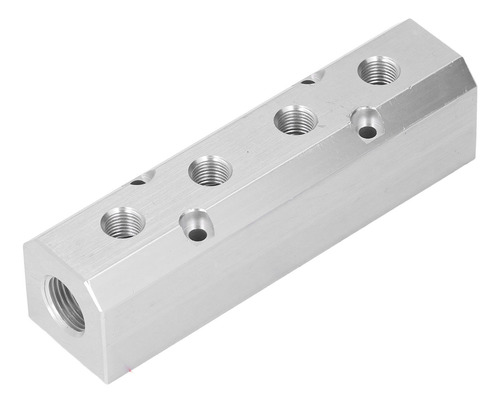 Bloque Neumático Grande De Aluminio Con Colector De Manguera