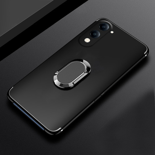 Capa Para Vivo Y04 Com Anel De Silicone Adsorvível