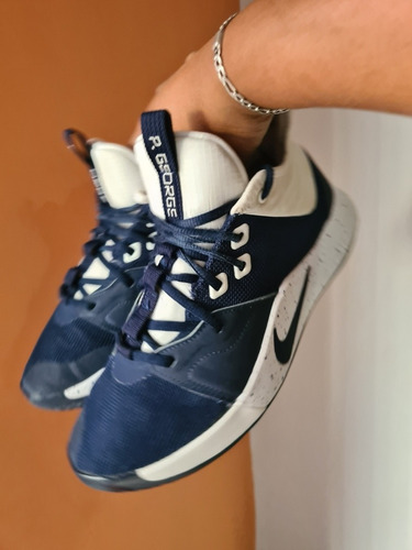 Tenis Nike Paul George 3 Tb Midnight Navy (Usado)