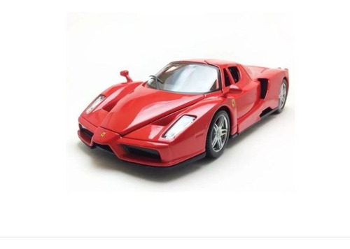 Imagem 7 de 8 de Kit Para Montar Diecast Enzo Ferrari Vermelho 1:24 Maisto