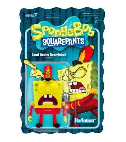 Super7 Reaction - Bob Esponja Banda De Tontos Nuevo