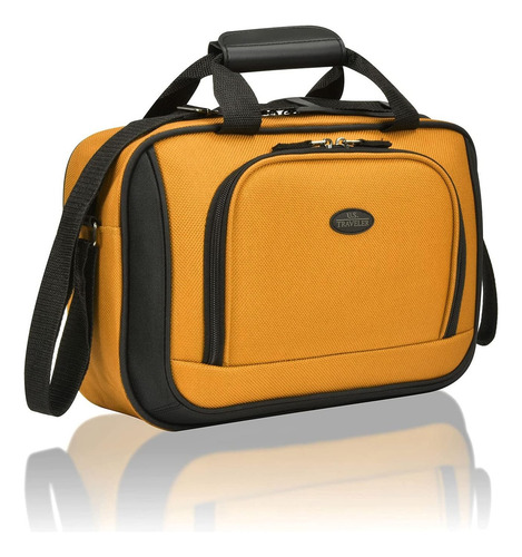 U. S. Traveler ® Traveler Choice 2 Maletas De Viaje Pie Mano Color Mostaza