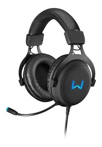 Fone De Ouvido - Warrior Volker Headset Gamer 7.1 Usb Com Led Azul - Multilaser - Ph258