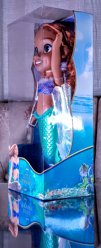 Muñeca Disney La Sirenita Ariel Liveaction Toddler Jakks2023