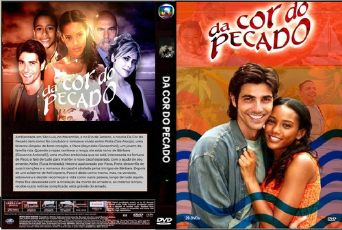 Dvd X Novela Da Cor Do Pecado - Completa - 2004 - (29dvds)