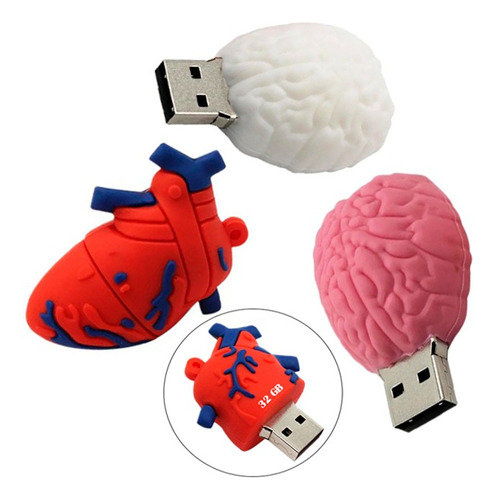 Memoria Usb Corazón Médico, Enfermera, Estudiante De 32gb