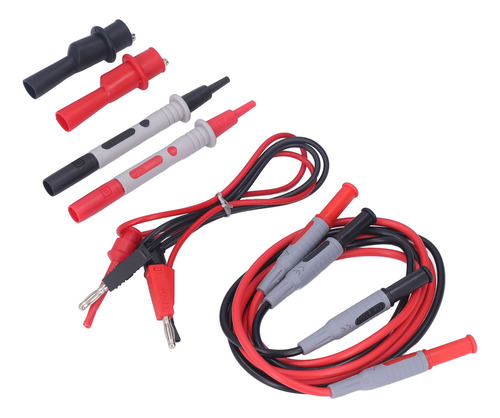 . Kit De Prueba For Multímetro, Cables De Conexión, Ganchos