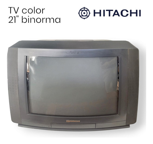 Tv Hitachi 21  Color Stereo Binorma Excelente Estado! Crt