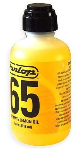 Imagem 2 de 6 de Limpador Dunlop 65 Oleo Limão Escalas Guitarra Baixo