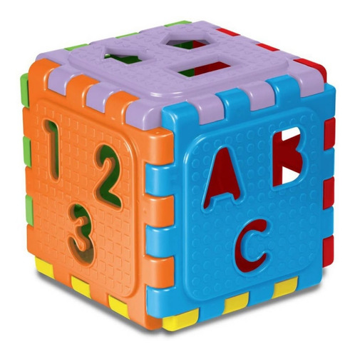 Brinquedo Cubo Didático Educativo Baby Tóia 12175