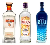 Comprar Gin Heredero Citrico+gin Larios+gin Spirito Blu