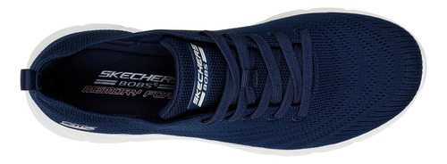 Tenis Skechers Dama 117590wht Bobs B Flex Lo
